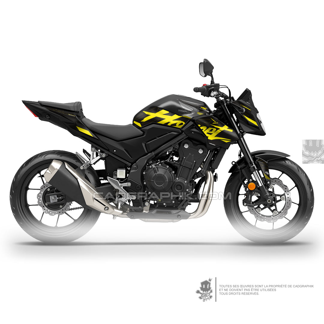 KIT DÉCO HONDA CB500 HORNET SCRIPT - YE