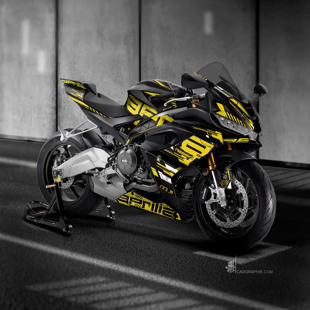 APRILIA DECO KIT - RS 660 ACID ANI- ONLY 30