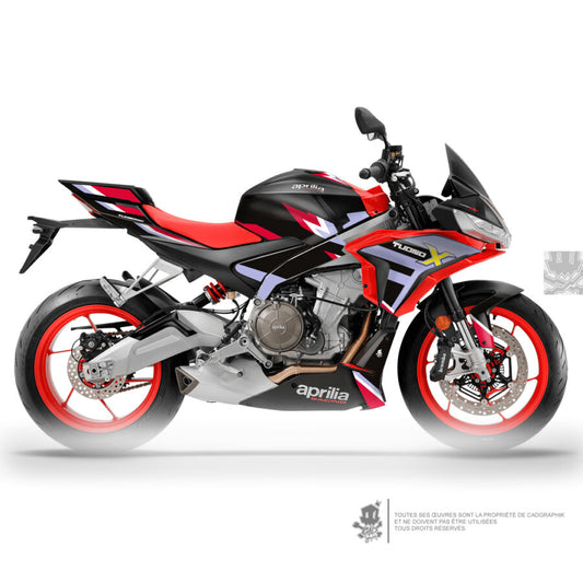 APRILIA DECO KIT - TUONO 660 BLACK X - ONLY 30