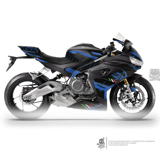 APRILIA GRAPHIC KIT - RS 660 SUDITA-CYAN- ONLY 30