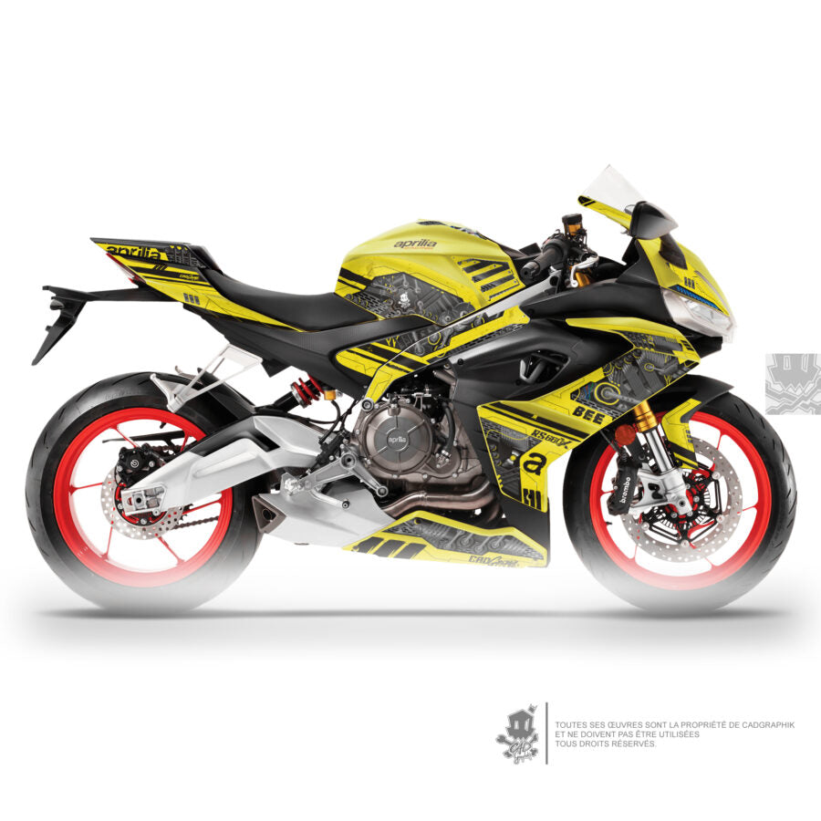 APRILIA DECO KIT-RS 660 ACID BEE-ONLY 10