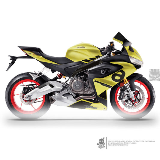 APRILIA GRAPHIC KIT - RS 660 BLACK PACK - ONLY X