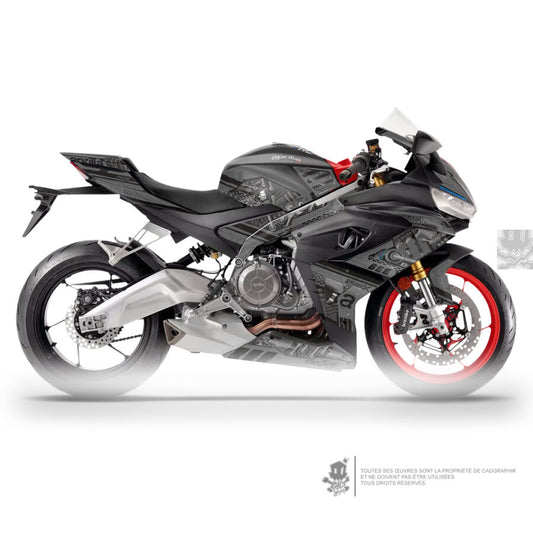 APRILIA DECO KIT-RS 660 GRAY BEE-ONLY 10