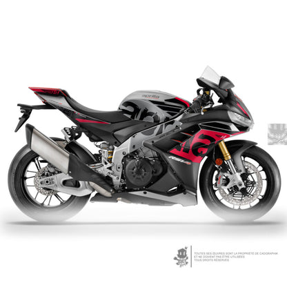 APRILIA GRAPHIC KIT - RSV4 1100 R19-METALLIC-ONLY 30