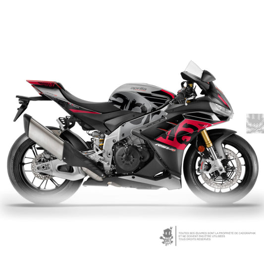 APRILIA GRAPHIC KIT - RSV4 1100 R19-METALLIC-ONLY 30