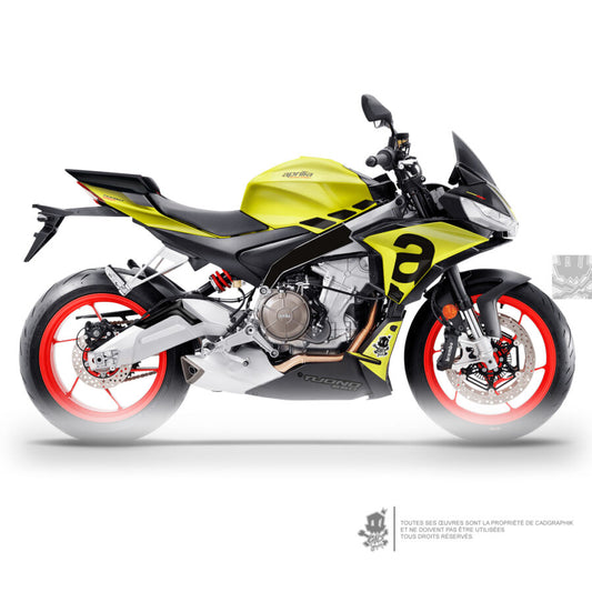 APRILIA DECO KIT - TUONO 660 BLACK PACK - ONLY X