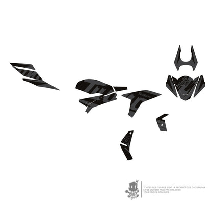 APRILIA GRAPHIC KIT -TUONO 660 BLACK RAGE - ONLY 10