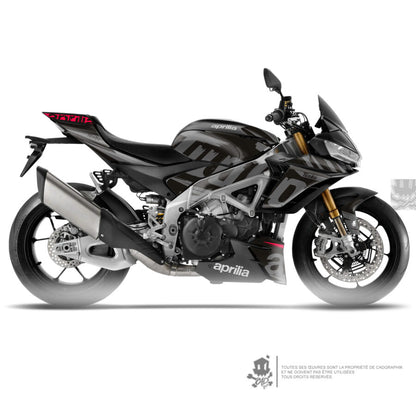 APRILIA GRAPHIC KIT - 1100 TUONO V4 FACTORY BLACK RAGE - ONLY 10