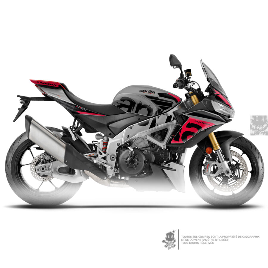 APRILIA DECO KIT - TUONO V4 2021 R19-METALLIC- ONLY 30