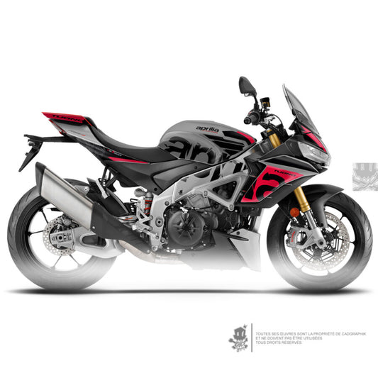 APRILIA DECO KIT - TUONO V4 2021 R19-METALLIC- ONLY 30
