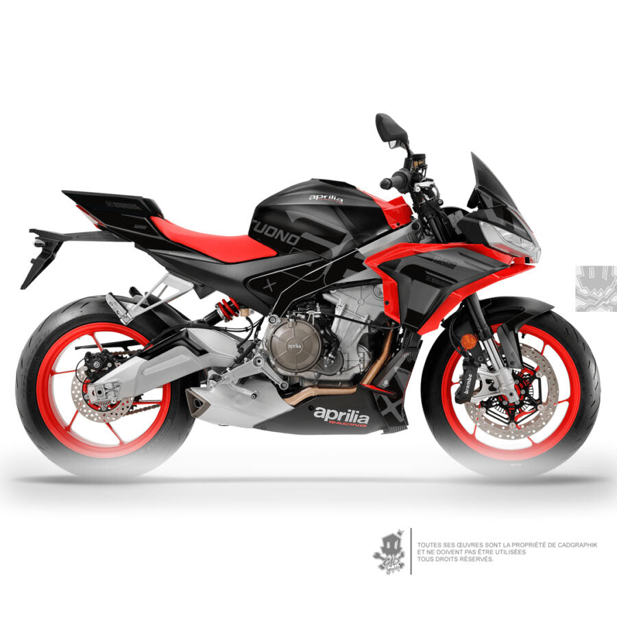APRILIA DECO KIT -TUONO 660 BLACK TYPE - ONLY 30