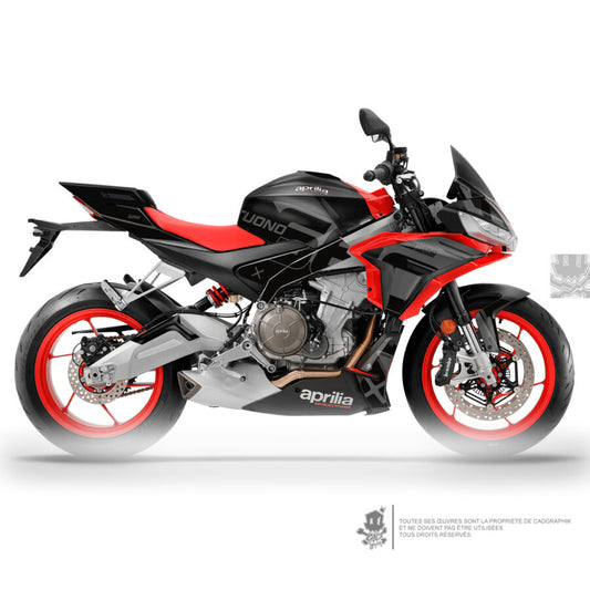 APRILIA DECO KIT -TUONO 660 BLACK TYPE - ONLY 30