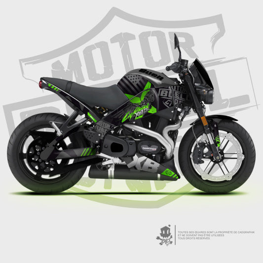 BUELL - XB9/XB12 GREEN LIGHTNING - ONLY 10