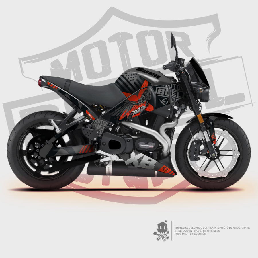 BUELL - XB9/XB12 RED LIGHTING - ONLY 10