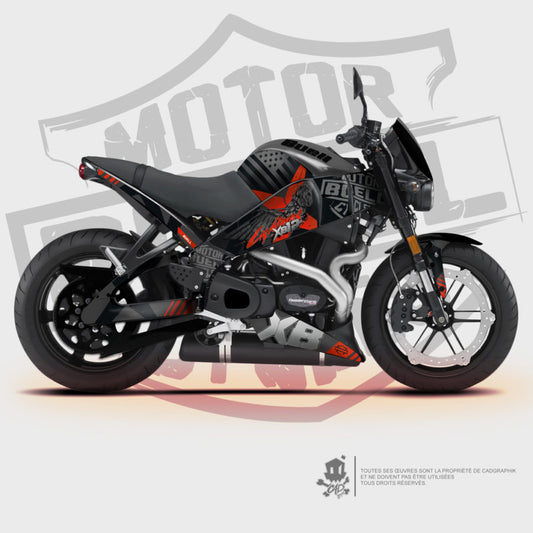 BUELL - XB9/XB12 RED LIGHTING - ONLY 10