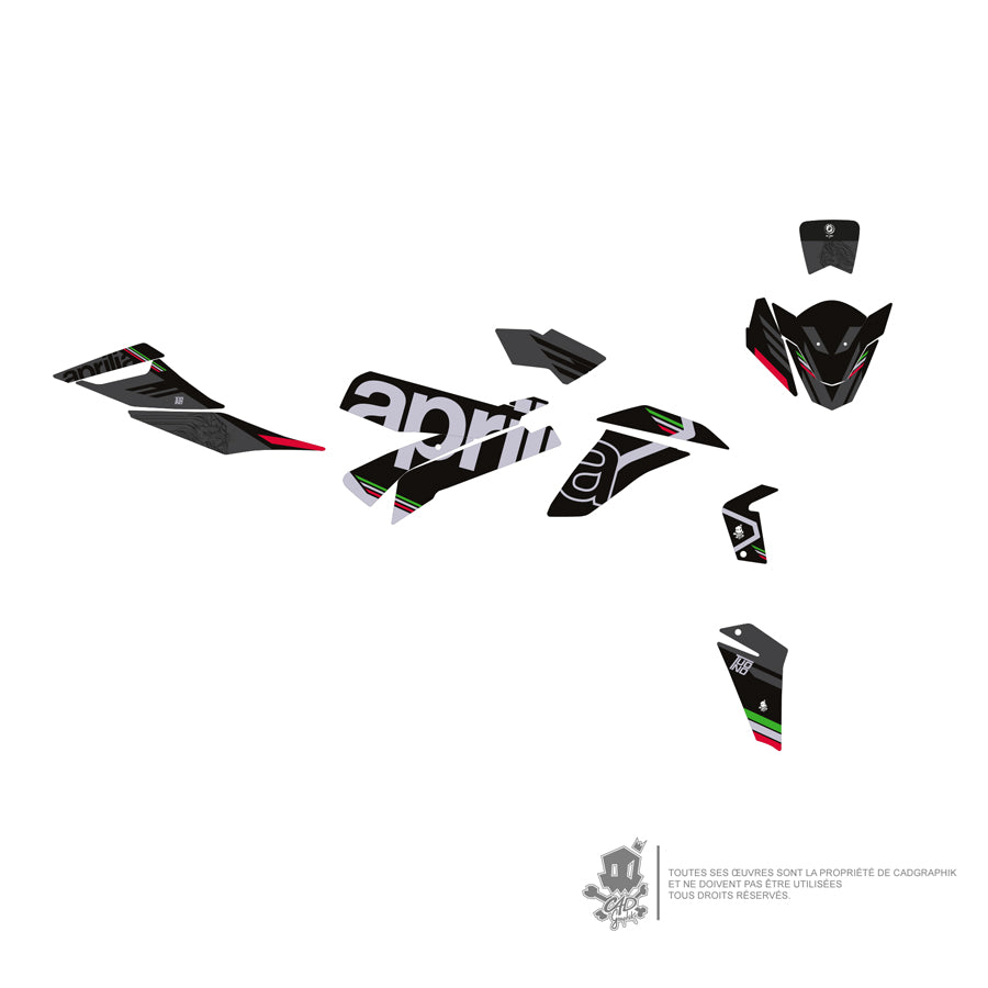 APRILIA DECO KIT - TUONO V4 2021 DEMOITA V2 - ONLY 30
