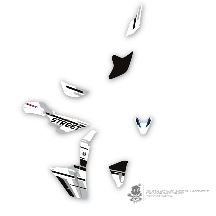 DUCATI GRAPHIC KIT – STREETFIGHTER V2 - GP18 – ONLY 10