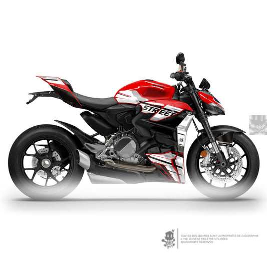 DUCATI GRAPHIC KIT – STREETFIGHTER V2 - GP18 – ONLY 10