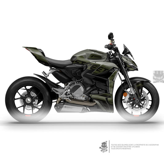DUCATI GRAPHIC KIT – STREETFIGHTER V2 URBAN G – ONLY 30
