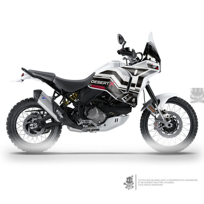 DUCATI GRAPHIC KIT - DESERT X - A - ONLY 30