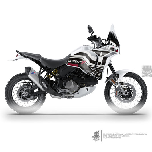 DUCATI GRAPHIC KIT - DESERT X - A - ONLY 30