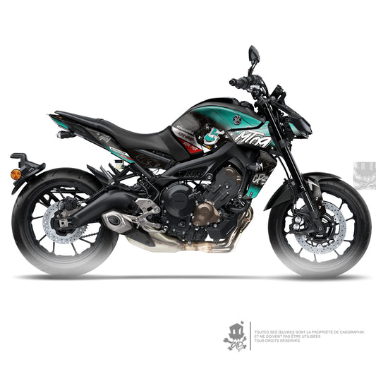 YAMAHA GRAPHIC KIT - MT09 V2 PETAUCASQUE - ONLY 30