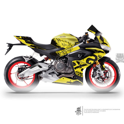 APRILIA GRAPHIC KIT - RS 660 X ACIDE LION 2 - ONLY 30