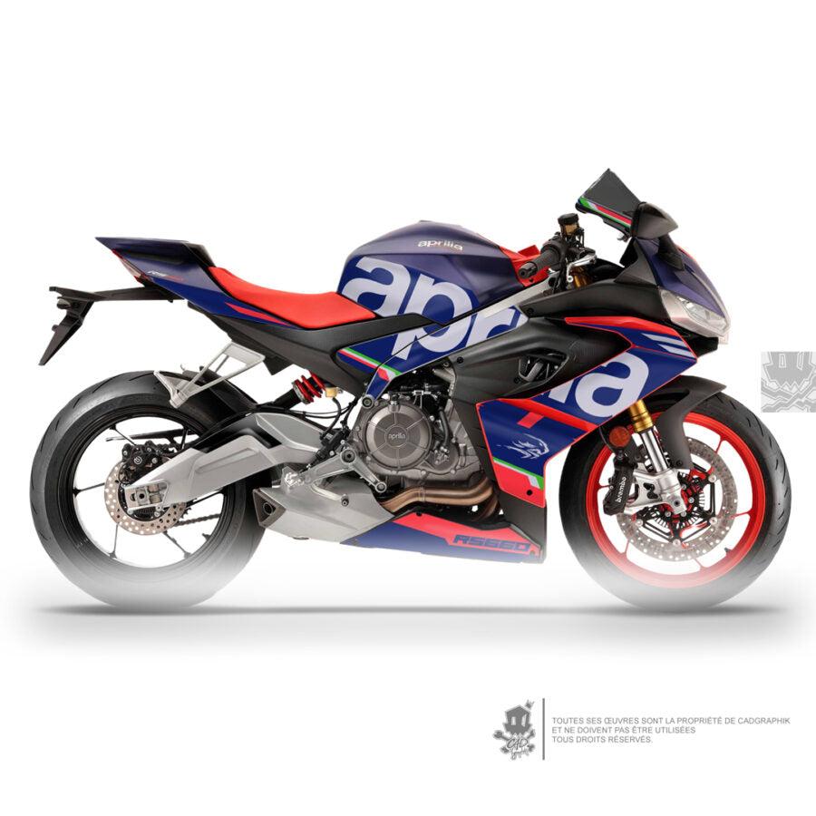 APRILIA GRAPHIC KIT - RS 660 LAVA DEMOITA - ONLY 10