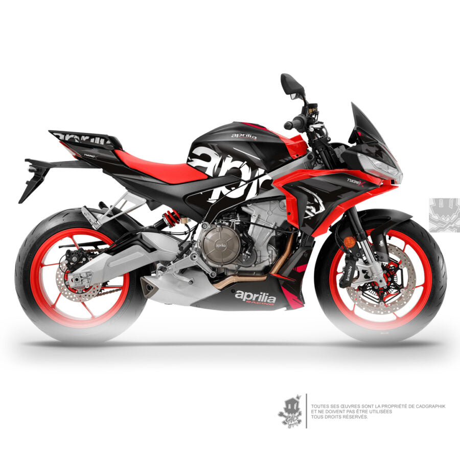 APRILIA DECO KIT - TUONO 660 X BLACK APR3 - ONLY 30