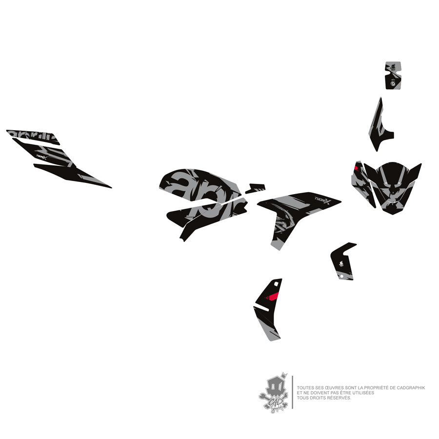 APRILIA DECO KIT-TUONO 660 X GRAY APR3-ONLY 30