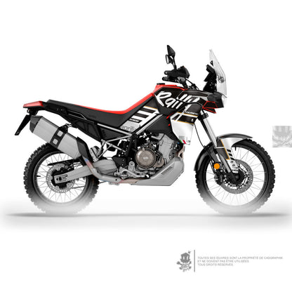 APRILIA GRAPHIC KIT - TUAREG 660 BLACK RALLY - ONLY 30