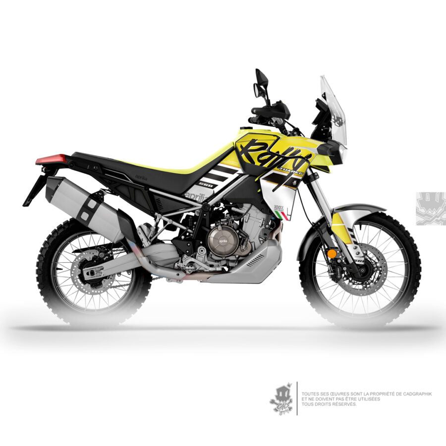 APRILIA GRAPHIC KIT - TUAREG 660 ACID RALLY - ONLY 30