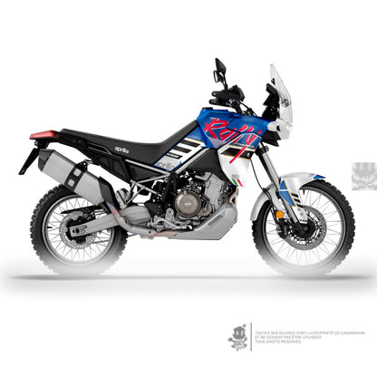 APRILIA GRAPHIC KIT - TUAREG 660 RALLY BLUE - ONLY 30