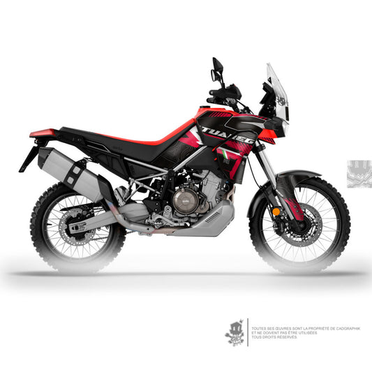 APRILIA DECO KIT - TUAREG 660 RED - ONLY 30