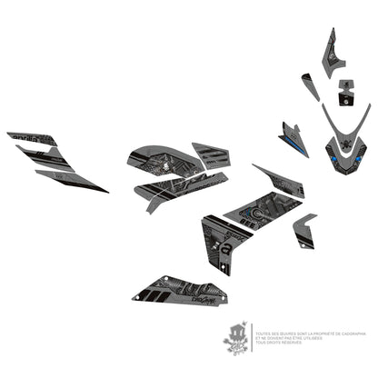 APRILIA DECO KIT-RS 660 GRAY BEE-ONLY 10