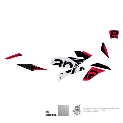 APRILIA DECO KIT - TUONO V4 2021 R19-METALLIC- ONLY 30